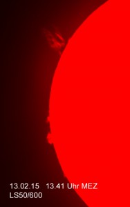 13.02.15 Protuberanz