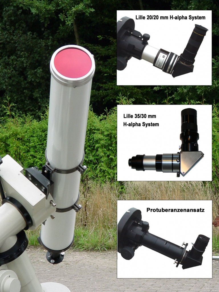 Lille Chromat mit verschiedenem Zubehör