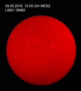 Merkur Transit am 09.05.2016