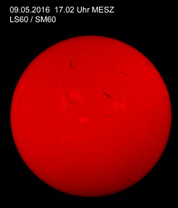 Merkur Transit am 09.05.2016