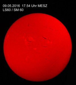 Merkur Transit am 09.05.2016