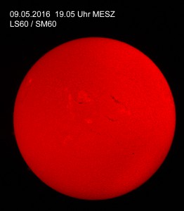 Merkur Transit am 09.05.2016