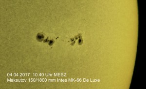 Weisslicht am 4.04.17