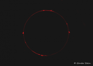 05.08.17 Protuberanzen Foto: Günter Stein