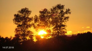 Dämmerung am 14.07.2018