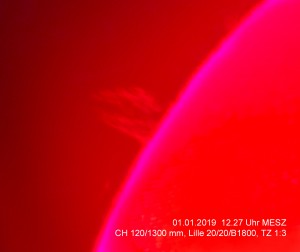 Protuberanz 01.04.19